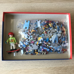 Skater park : Playmobil 100 stukjes + popje