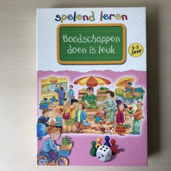 Spelend leren : Boodschappen doen is leuk.