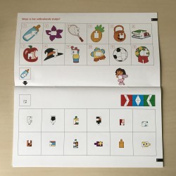 Mini Loco set : Dora en Diego. Ontwikkelingsspelletjes. Leeftijd 4-6 jaar.