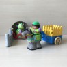 Fisher Price : Little People. Robin Hood met draak.   Set 127.