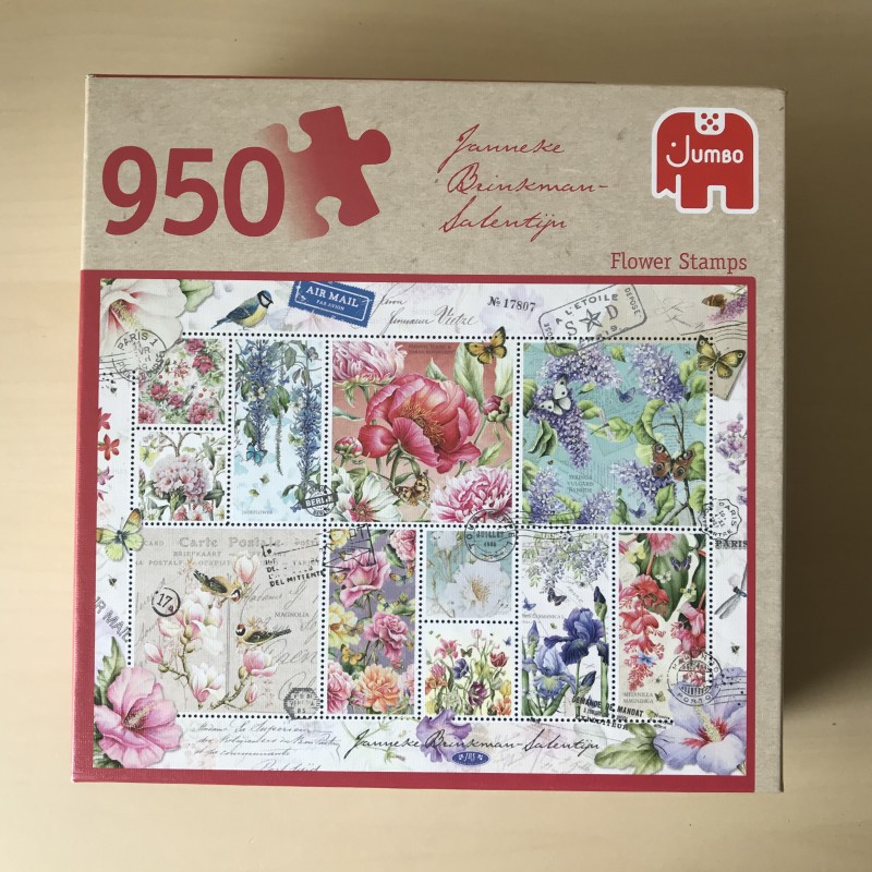 Flower Stamps. Janneke Brinkman. 950 stukjes