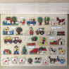 Puzzelplankje Knopjespuzzel : 32 stukjes