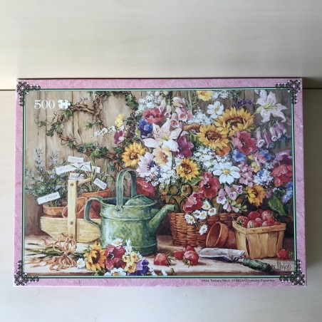 Barbara Mock :  Op de tuintafel. 500 stukjes.