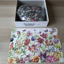 Tulpenveld . Janneke Brinkman. 950 stukjes