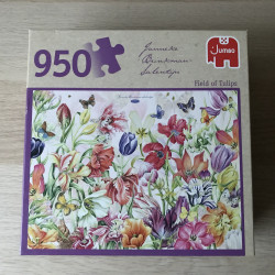 Tulpenveld . Janneke Brinkman. 950 stukjes