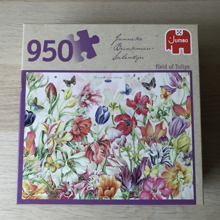 Tulpenveld . Janneke Brinkman. 950 stukjes