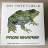 Silhouet puzzel : Frog / kikker. 1000 stukjes
