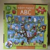 Kiddy ABC puzzel. 60 x 50 cm. 24 grote stukken.