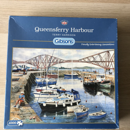 Gibsons : Queensferry Harbour. 1000 stukjes.