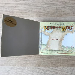 Peter en de Wolf. Boekje met CD