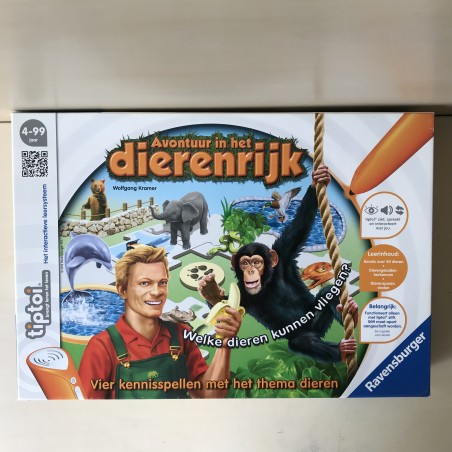 Tiptoi : Avontuur in het dierenrijk.