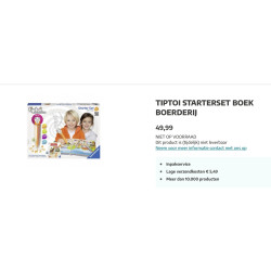Tiptoi Starter set: Op de boerderij