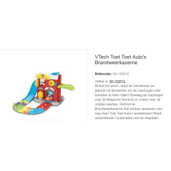 Vtech :  Brandweer kazerne