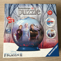 3D puzzel. Frozen.  72 stukjes