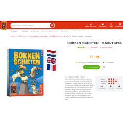 999 Games : Bokken Schieten. Nieuw