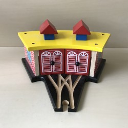 Remise voor Houten treinbaan
