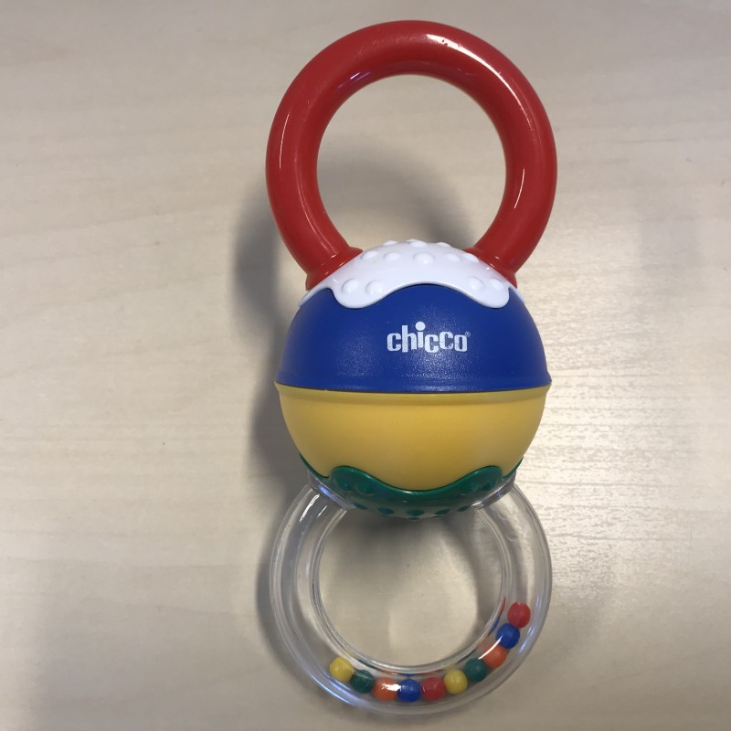 Chicco : Rammelaar en bijtring.