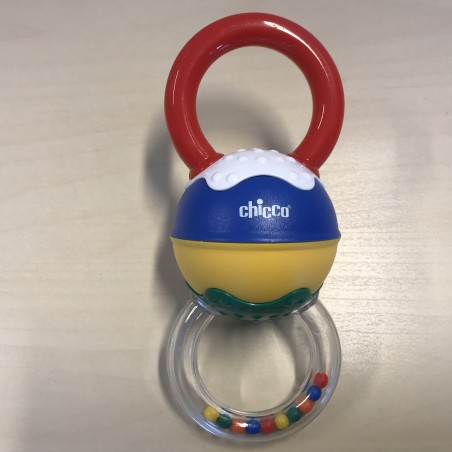 Chicco : Rammelaar en bijtring.