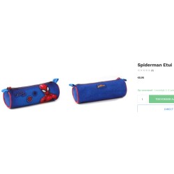 Spider-Man etui.