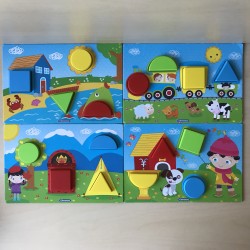 Spelend leren : vormen en kleuren.
