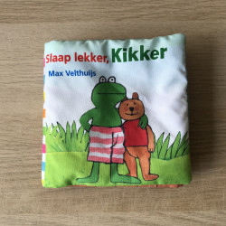 Stoffen boekje. Slaap lekker, Kikker