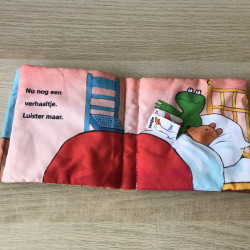 Stoffen boekje. Slaap lekker, Kikker