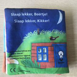 Stoffen boekje. Slaap lekker, Kikker