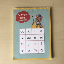 Veilig leren lezen. Letterbingo