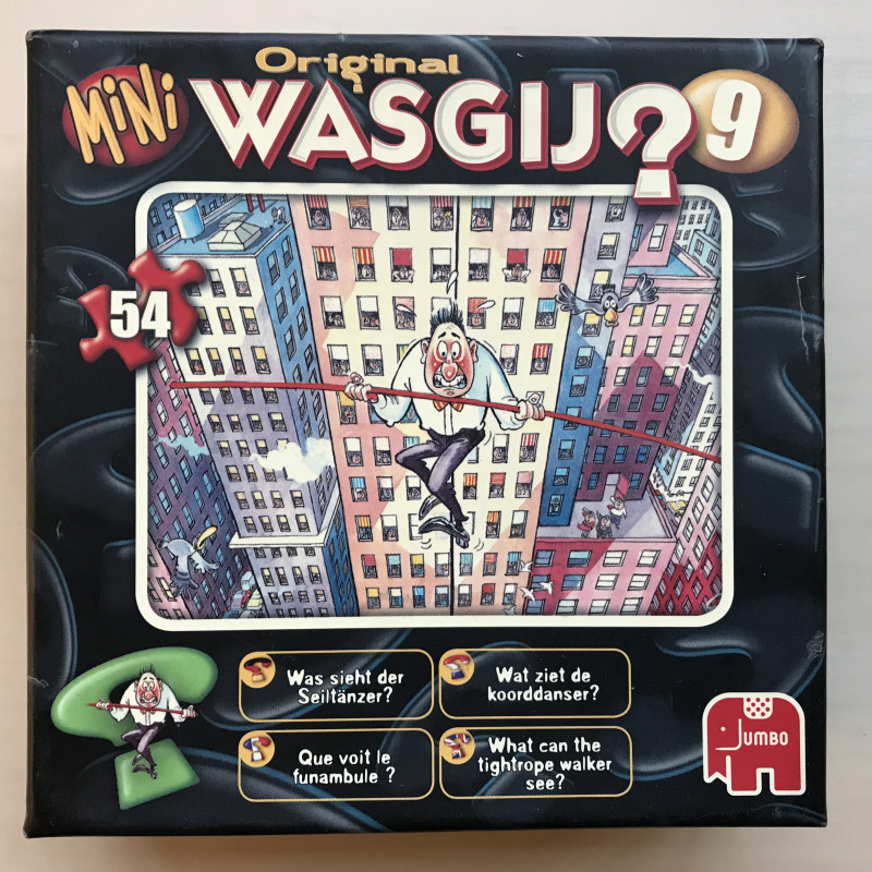 Mini Wasgij :  nummer 9. 54 stukjes