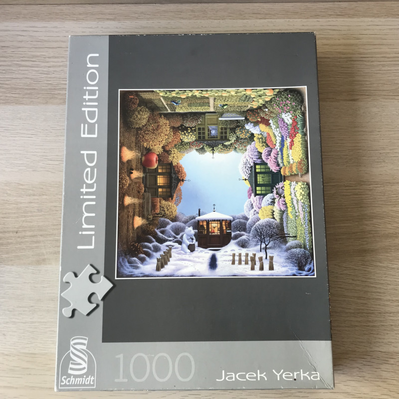 Jacet  Yerka. De seizoenentuin. 1000 stukjes