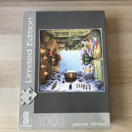 Jacet  Yerka. De seizoenentuin. 1000 stukjes