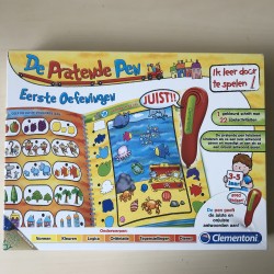 Ik leer door te spelen. De pratende pen. Eerste oefeningen.