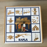 Kapla : 90 ( i.p.v. 100) plankjes. Deze uitvoering is een houten kist.