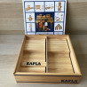 Kapla : 90 ( i.p.v. 100) plankjes. Deze uitvoering is een houten kist.