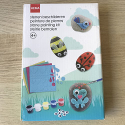 Stenen beschilderen. Nieuw.