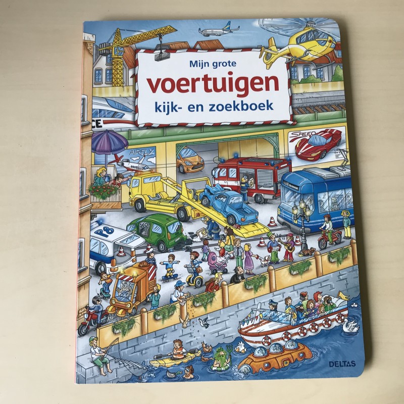 Mijn grote voertuigen kijk- en zoekboek