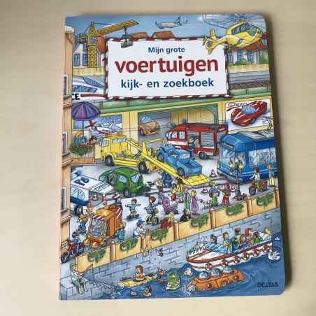 Mijn grote voertuigen kijk- en zoekboek