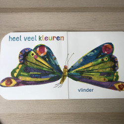 Eric Carle : Rupsje Nooitgenoeg Voelboek