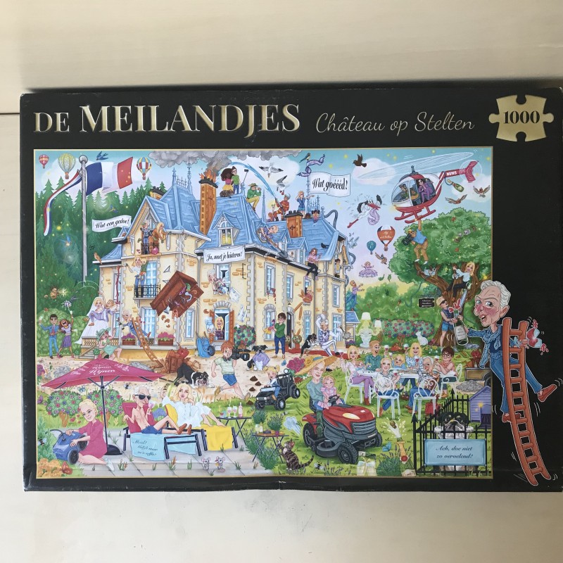 De Meilandjes : Chateau op stelten. 1000 stukjes.