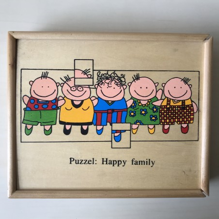 Janbibejan : Houten Puzzel. 40 stukjes.
