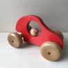Janbibejan : Rode houten auto.