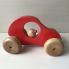 Janbibejan : Rode houten auto.