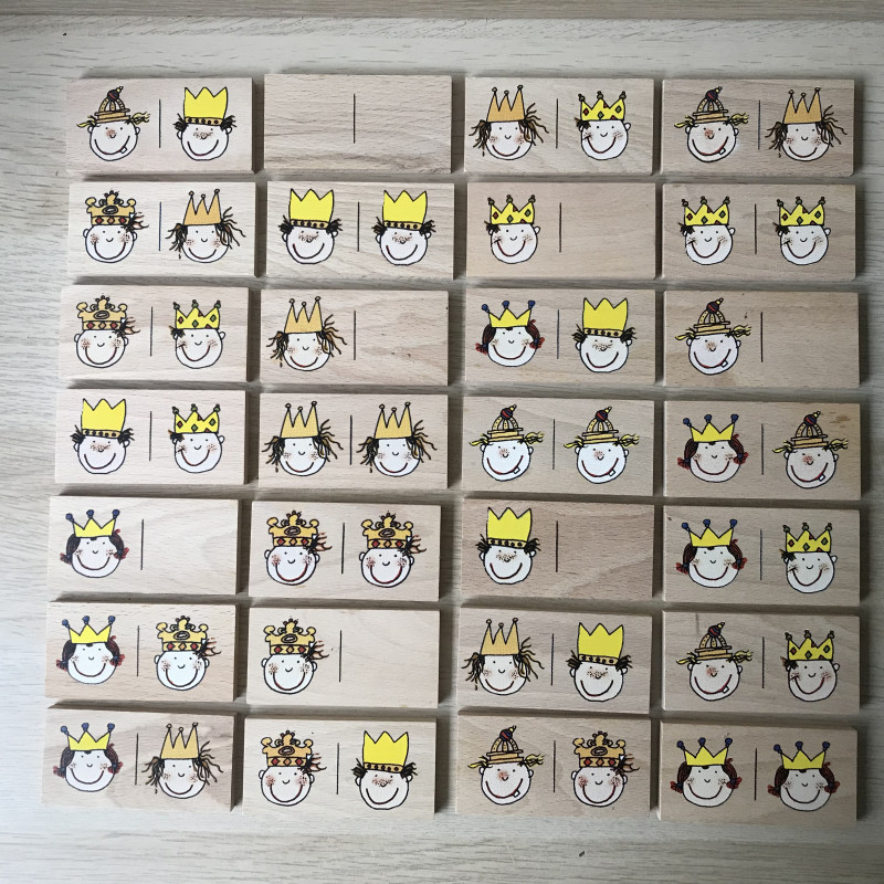 Janbibejan : Koningsdomino