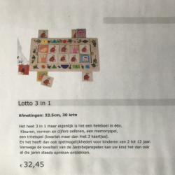 Janbibejan : Lotto 3 in 1.