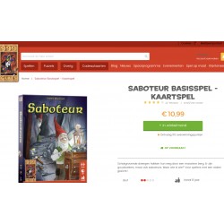 999 games: Nieuw. Saboteur