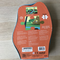 dino’s : Puzzel  2 stukjes