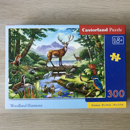 Castorland : 300 stukjes. Woodland Harmony
