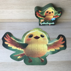 Silhouetpuzzel  60 stukjes