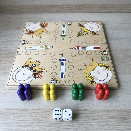 Janbibejan : Houten Mens erger je niet
