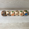 Janbibejan Dobbelsteen. Set van 6 voor veel spelletjes